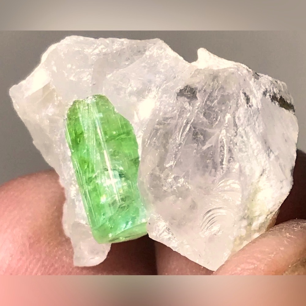 13.5 Carats Beautiful Tourmaline Crystal Specimen from Afghanistan